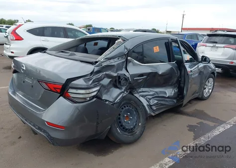 2023 Nissan Sentra S Xtronic Cvt из США, поврежденный, VIN 3N1AB8BV0PY286778